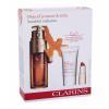 Clarins Double Serum Ajándékcsomagok arcszérum 50 ml + Beauty Flash Balm arcbalzsam 15 ml + Joli Rouge ajakrúzs 1,5 g Velvet 742