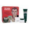 PRORASO Green Ajándékcsomagok Green borotválkozás utáni balzsam 100 ml + borotvakrém 150 ml + borotválkozás előtti krém 100 ml + fémdoboz