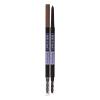 Maybelline Express Brow Ultra Slim Szemöldökceruza nőknek 9 g Változat Warm Brown