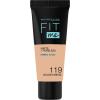 Maybelline Fit Me! Matte + Poreless Alapozó nőknek 30 ml Változat 119 Golden Beige