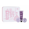 Institut Karité Light Hand Cream Lavender &amp; Shea Ajándékcsomagok Light Hand Cream Lavender &amp; Shea kézkrém 30 ml + Shea Soap Lavender szilárd szappan 1 db + Pure Shea Butter univerzális testvaj 10 ml + fémdoboz