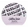 Pink Selfie Skin Coconut Oil Sheet Mask Arcmaszk nőknek 1 db