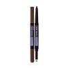 Maybelline Express Brow Satin Duo Szemöldökceruza nőknek 0,71 g Változat Medium Brown