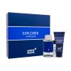 Montblanc Explorer Ultra Blue Ajándékcsomagok Eau de Parfum 100 ml + Eau de Parfum 7,5 ml + tusfürdő 100 ml sérült doboz