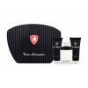 Lamborghini Invincibile Ajándékcsomagok Eau de Toilette 125 ml + borotválkozás utáni balzsam 150 ml + tusfürdő 150 ml