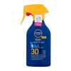 Nivea Sun Kids Protect &amp; Care Sun Spray 5 in 1 SPF30 Fényvédő készítmény testre gyermekeknek 270 ml