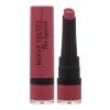 BOURJOIS Paris Rouge Velvet The Lipstick Rúzs nőknek 2,4 ml Változat 04 Hip Hip Pink