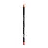 NYX Professional Makeup Slim Lip Pencil Szájkontúrceruza nőknek 1 g Változat 804 Cabaret