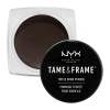 NYX Professional Makeup Tame &amp; Frame Tinted Brow Pomade Szemöldökformázó zselé és pomádé nőknek 5 g Változat 05 Black