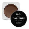 NYX Professional Makeup Tame &amp; Frame Tinted Brow Pomade Szemöldökformázó zselé és pomádé nőknek 5 g Változat 02 Chocolate