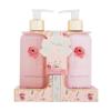 Baylis &amp; Harding Royale Garden Luxury Hand Care Set Ajándékcsomagok Royale Garden Rose, Poppy &amp; Vanilla testápoló tej 300 ml + Royale Garden Rose, Poppy &amp; Vanilla szappan kézre 300 ml