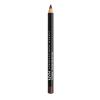 NYX Professional Makeup Slim Eye Pencil Szemceruza nőknek 1 g Változat 931 Black Brown