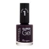 Rimmel London Super Gel STEP1 Körömlakk nőknek 12 ml Változat 064 Plum Pudding