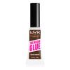 NYX Professional Makeup The Brow Glue Instant Brow Styler Szemöldökformázó zselé és pomádé nőknek 5 g Változat 04 Dark Brown