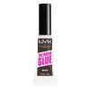 NYX Professional Makeup The Brow Glue Instant Brow Styler Szemöldökformázó zselé és pomádé nőknek 5 g Változat 05 Black