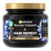 Garnier Botanic Therapy Magnetic Charcoal Hair Remedy Hajpakolás nőknek 340 ml