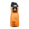 Adidas Power Booster Shower Gel 3-In-1 New Cleaner Formula Tusfürdő férfiaknak 400 ml