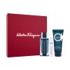 Ferragamo Ferragamo Intense Leather Ajándékcsomagok Eau de Parfum 100 ml + tusfürdő 100 ml + Eau de Parfum 10 ml