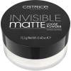 Catrice Invisible Matte Púder nőknek 11,5 g