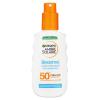 Garnier Ambre Solaire Sensitive Advanced Hypoallergenic Spray SPF50+ Fényvédő készítmény testre 150 ml