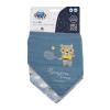 Canpol babies Bonjour Paris Muslin Bib Blue Előke gyermekeknek 2 db