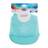 Canpol babies Pastels Silicone Bib Blue Előke gyermekeknek 1 db