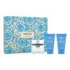 Versace Man Eau Fraiche SET2 Ajándékcsomagok eau de toilette 50 ml + tusfürdő 50 ml + borotválkozás utáni balzsam 50 ml