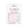 Essence French Manicure Click &amp; Go Nails Műköröm nőknek Változat 02 Babyboomer Szett