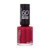 Rimmel London 60 Seconds Super Shine Körömlakk nőknek 8 ml Változat 313 Feisty Red