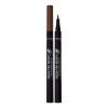 Rimmel London Brow Pro Micro 24HR Precision-Stroke Pen Szemöldökceruza nőknek 1 ml Változat 002 Honey Brown