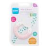 MAM Bite &amp; Brush Teether 3m+ Pink Rágóka gyermekeknek 1 db