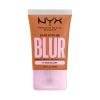 NYX Professional Makeup Bare With Me Blur Tint Foundation Alapozó nőknek 30 ml Változat 12 Medium Dark