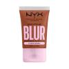 NYX Professional Makeup Bare With Me Blur Tint Foundation Alapozó nőknek 30 ml Változat 16 Warm Caramel