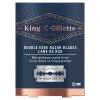 Gillette King C. Double Edge Safety Razor Blades Borotvabetét férfiaknak Szett