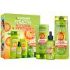 Garnier Fructis Vitamin &amp; Strength Ajándékcsomagok Fructis Vitamin &amp; Strength Reinforcing Shampoo sampon 400 ml + Fructis Vitamin &amp; Strength Reinforcing Conditioner hajkondicionáló 200 ml + Fructis Vitamin &amp; Strength Anti-Fall Treatment hajszérum 125 ml