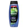 Radox Sport Mint And Sea Salt 3-in-1 Shower Gel Tusfürdő férfiaknak 450 ml