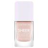 Catrice Sheer Beauties Nail Polish Körömlakk nőknek 10,5 ml Változat 020 Roses Are Rosy