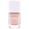 Catrice Sheer Beauties Nail Polish Körömlakk nőknek 10,5 ml Változat 070 Nudie Beautie