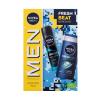 Nivea Men Fresh Beat Ajándékcsomagok Men Fresh Kick tusfürdő 250 ml + Men Deep Beat izzadásgátló 150 ml sérült doboz