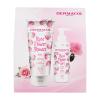 Dermacol Rose Flower Ajándékcsomagok Rose Flower Shower krémtusfürdő 200 ml + Rose Flower Care kézkrém 150 ml