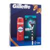 Gillette Mach3 Ajándékcsomagok borotva 1 db + borotvabetét 1 db + Old Spice Whitewater 3in1 tusfürdő és sampon 250 ml