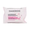 Diadermine Hydrating Cleansing Wipes Sminkeltávolító nedves törlőkendők nőknek 25 db