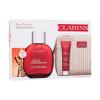 Clarins Aroma Eau Dynamisante Ajándékcsomagok frissítő testpermet 100 ml + tusfürdő 30 ml + kozmetikai táska