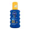 Nivea Sun Kids Protect &amp; Care Sun Spray 5 in 1 SPF30 Fényvédő készítmény testre gyermekeknek 200 ml