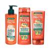 Szett Sampon Garnier Fructis Goodbye Damage Repairing Shampoo + Hajkondicionáló Garnier Fructis Goodbye Damage Repairing Conditioner + Hajszérum Garnier Fructis SOS Repair 10 IN 1 All-In-One Leave-In