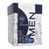 Nivea Men Deep Collection Ajándékcsomagok Men Creme krém arcra, testre és kézre 75 ml + Men Deep Comfort borotválkozás utáni arcszesz 100 ml + Men Deep Darkwood izzadásgátló 50 ml + Men Deep Clean tusfürdő 250 ml