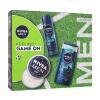 Nivea Men Feeling Game On Ajándékcsomagok Men Creme krém arcra, testre, kézre 150 ml + Men Ultra Charge izzadásgátló 150 ml + Men Ultra Charge tusfürdő 250 ml