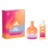 Adidas Vibes Get Comfy Ajándékcsomagok eau de parfum 100 ml + tusfürdő 100 ml