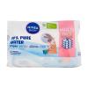 Nivea Baby 99% Pure Water Wipes Sminkeltávolító nedves törlőkendők gyermekeknek 4x57 db