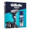 Gillette Mach3 Charcoal Ajándékcsomagok Mach3 Charcoal borotva 1 db + Series Shave Gel Cleansing With Charcoal borotva 200 ml